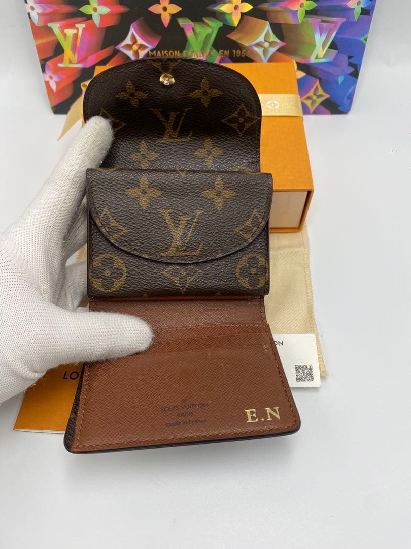 希少 ルイヴィトンモノグラムポルトフォイユ エレーヌ 三つ折り財布 コンパクト