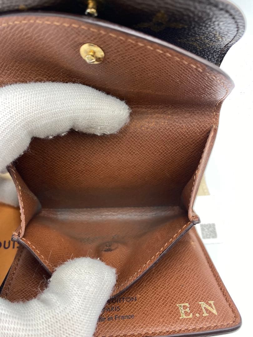 希少 ルイヴィトンモノグラムポルトフォイユ エレーヌ 三つ折り財布 コンパクト