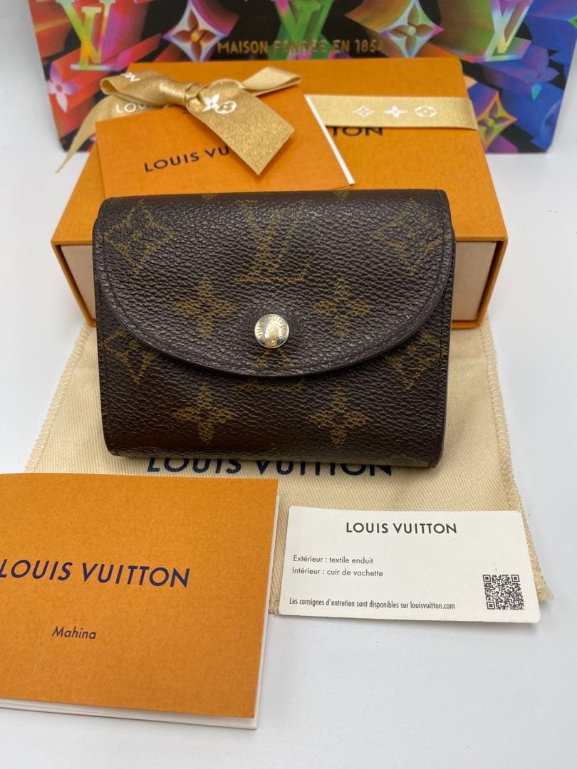 希少 ルイヴィトンモノグラムポルトフォイユ エレーヌ 三つ折り財布 コンパクト