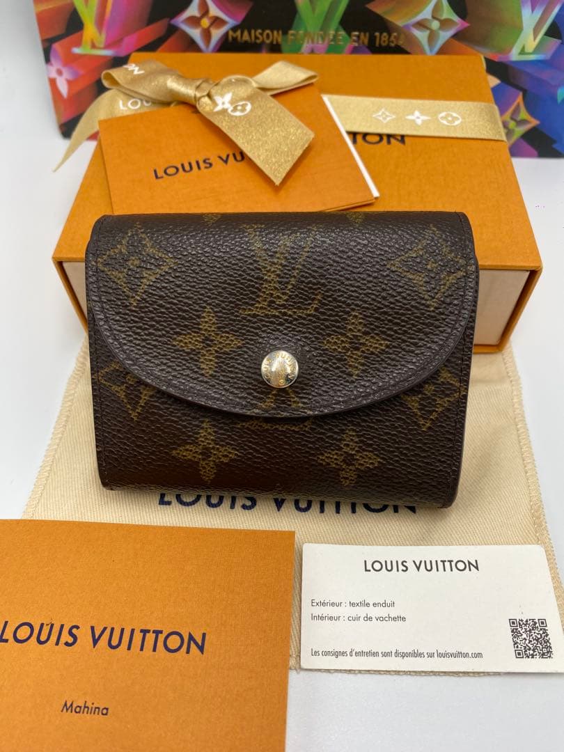 希少 ルイヴィトンモノグラムポルトフォイユ エレーヌ 三つ折り財布 コンパクト