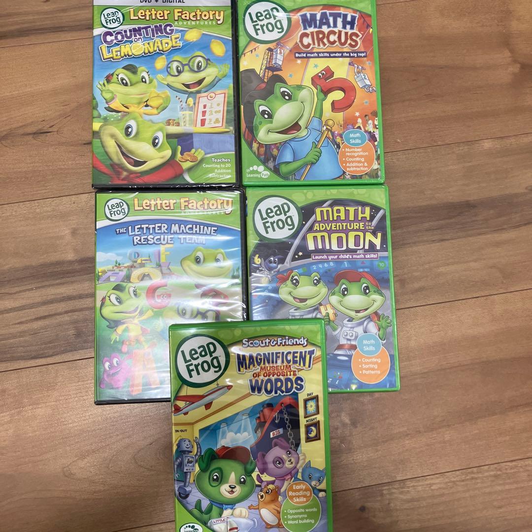 キッズ・ファミリー LeapFrog Learn with Leap 10DVD Mega Pack