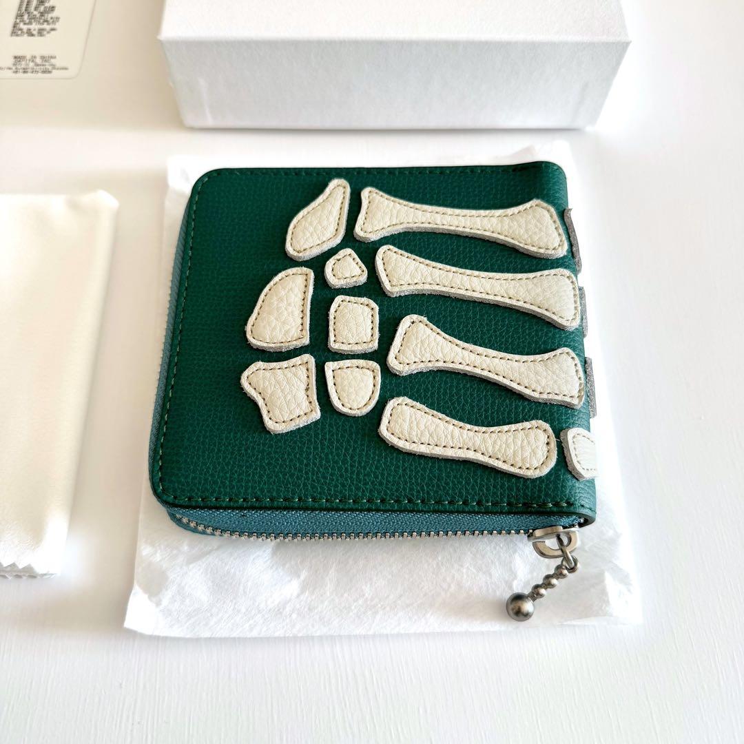 KAPITAL BONE WALLET 骨デザイン 二つ折り財布 新品未使用