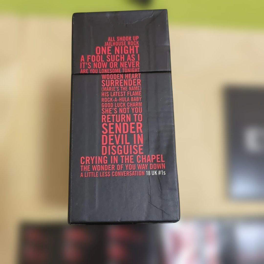 エルヴィス　UKナンバー・ワン・シングル・ボックス