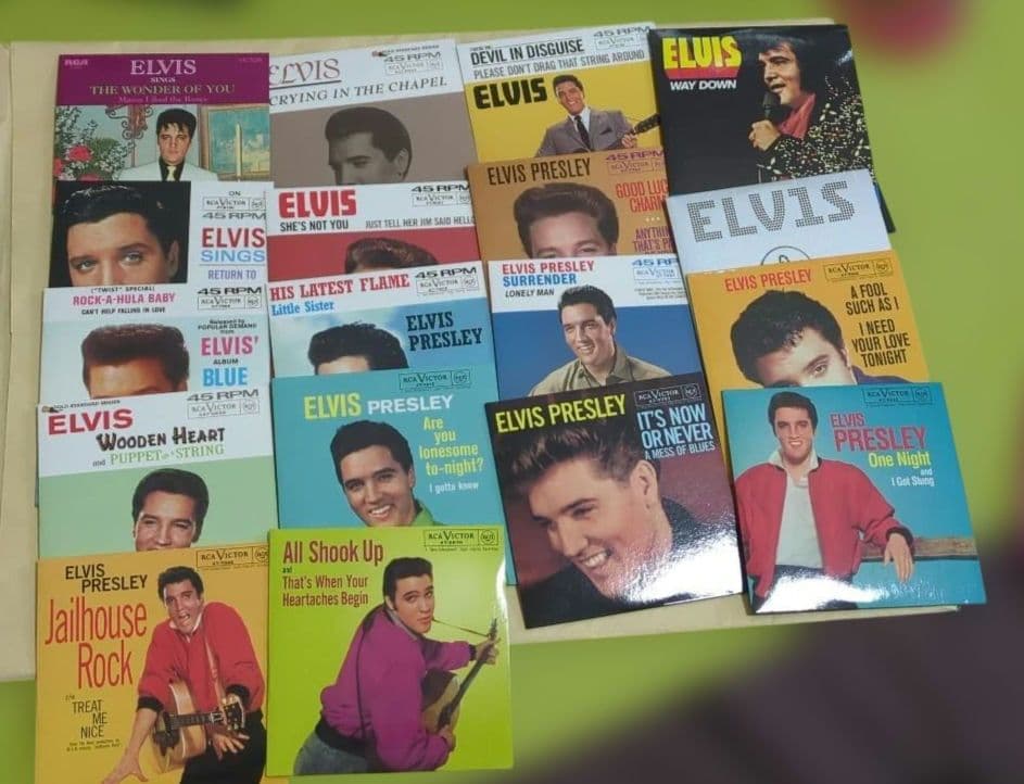 エルヴィス　UKナンバー・ワン・シングル・ボックス