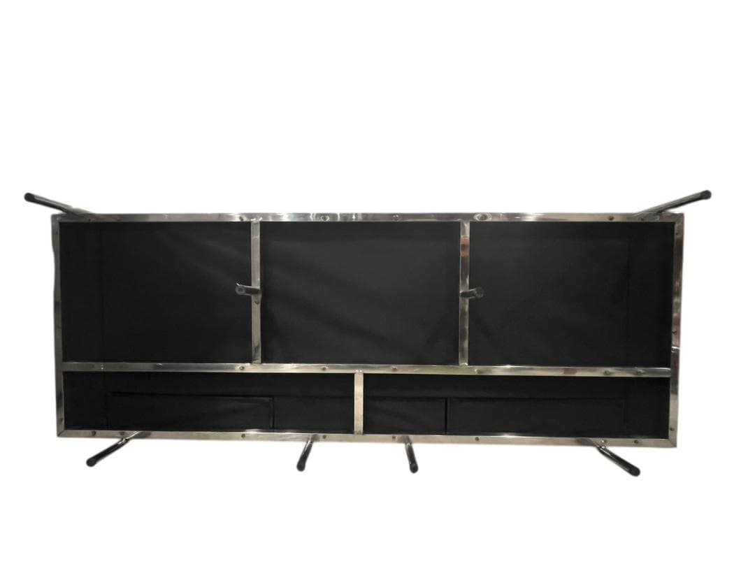 ◇大塚家具 ル・コルビジェ LC2 リプロダクト ソファ ブラック 3シーター