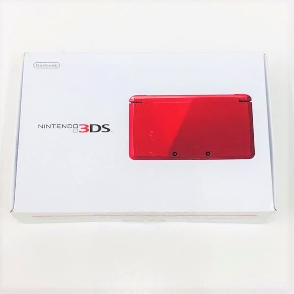 ★未使用品★極美品ニンテンドー3DSメタリックレッド【メーカー生産終了】