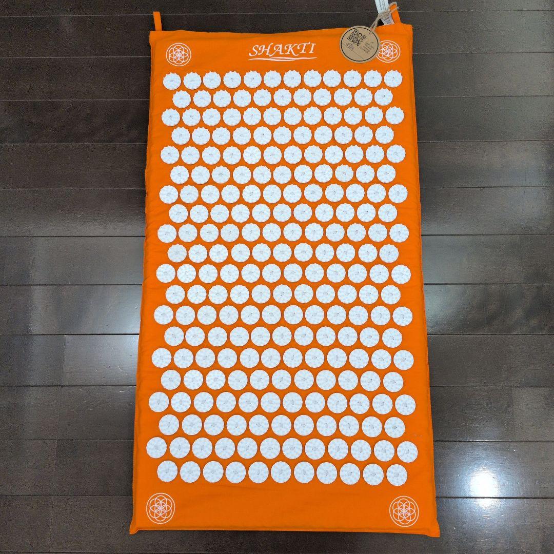 正規店タグあり シャクティマット レベル2 SHAKTI 針付きマット オレンジ
