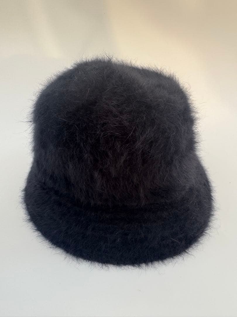アミパリス Ami スタッズ バケットハット　ブラック ファー