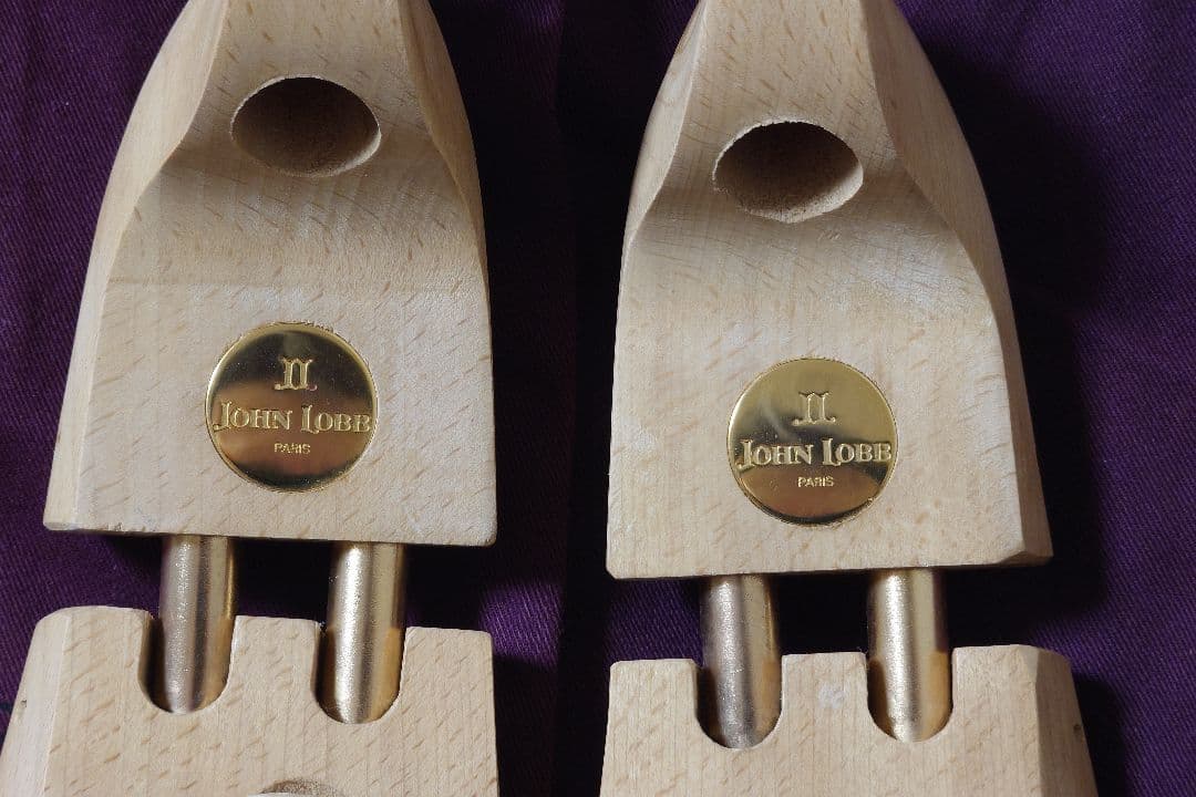 極美品　初期　PARIS　ジョンロブ　純正　シューツリー　8E 90s