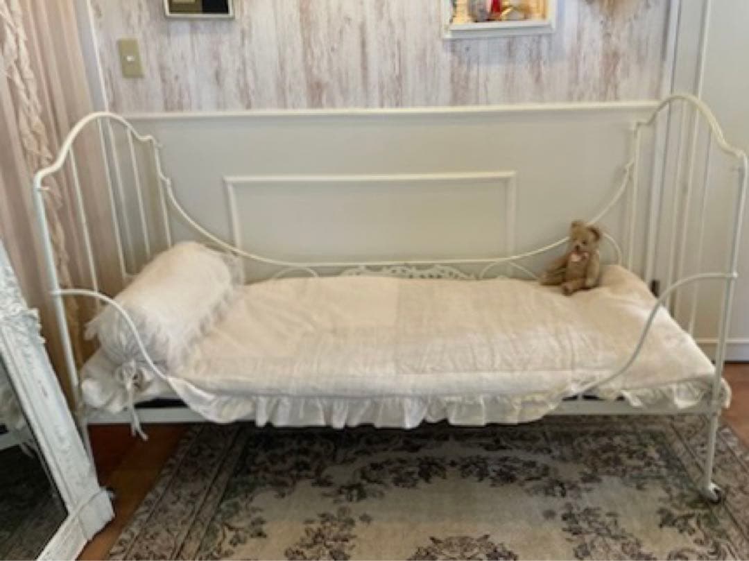 専用page✴︎フランスアンティーク　フォールディングチャイルドアイアン　ベット