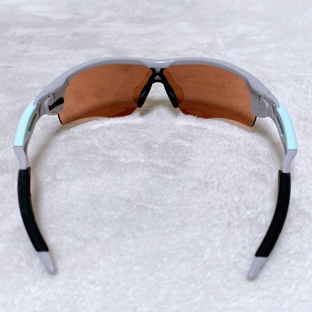 オークリー　レーダーロックパス　アジアフィット　プリズムレンズ　グレー　ケース付