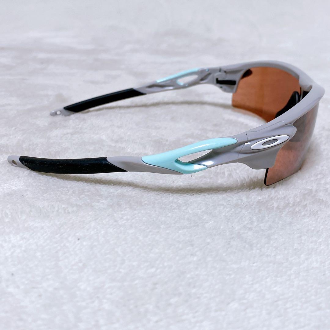オークリー　レーダーロックパス　アジアフィット　プリズムレンズ　グレー　ケース付
