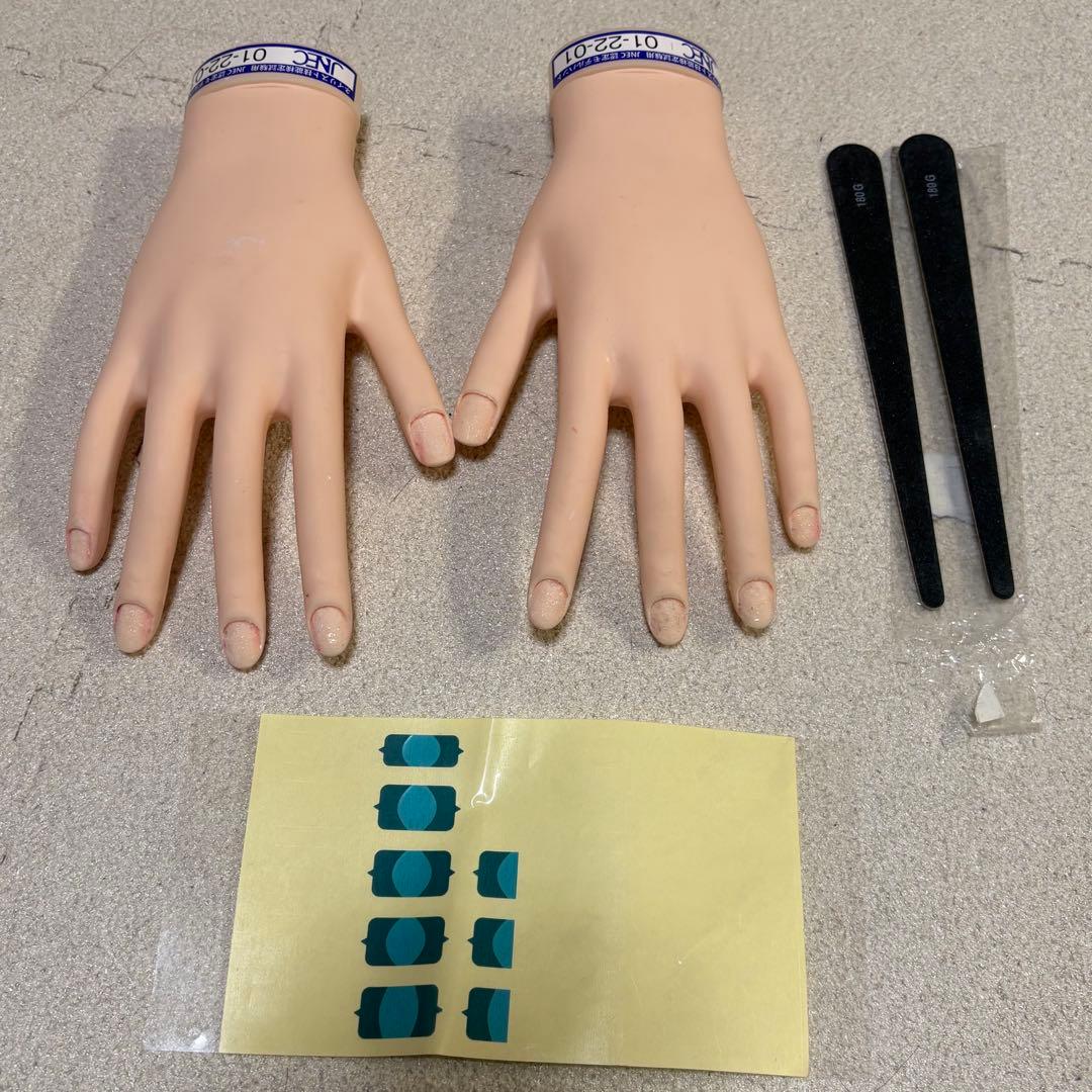 ネイリスト技能検定試験用JNEC認定モデルハンド