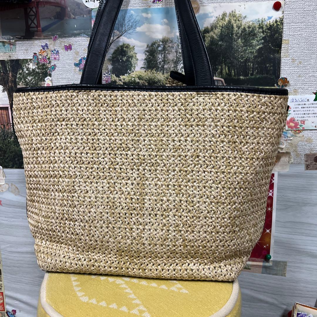 31日のみ感謝バーゲン☆kate spade リボン付きかごバッグ