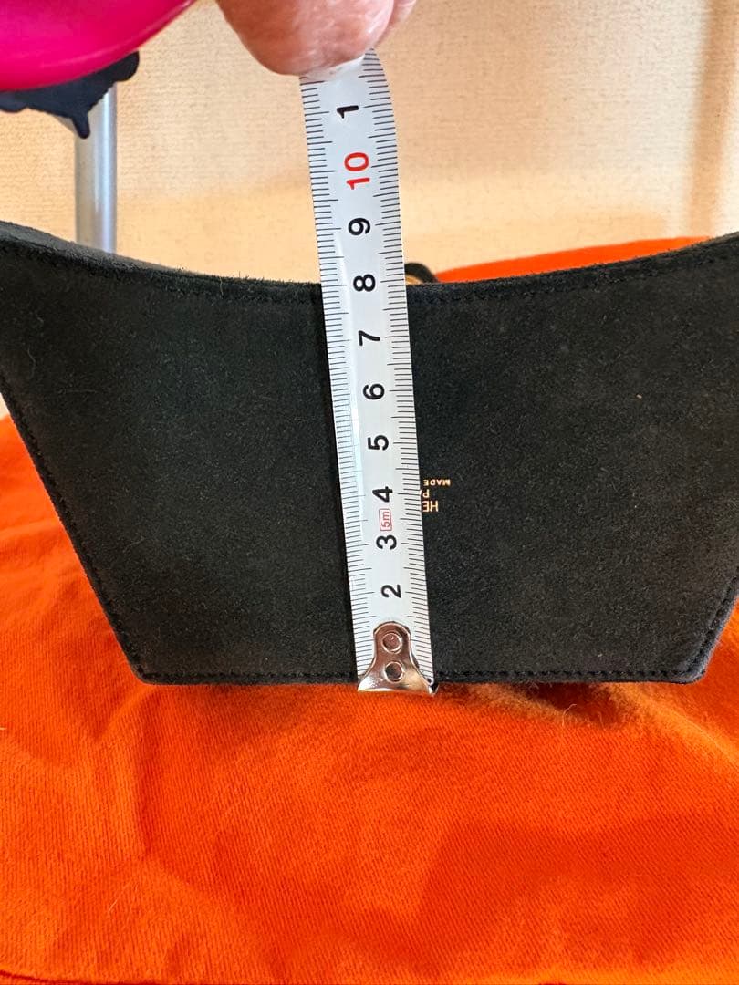 超貴重　HERMES ブラックスエード ドブリスショルダーバッグ