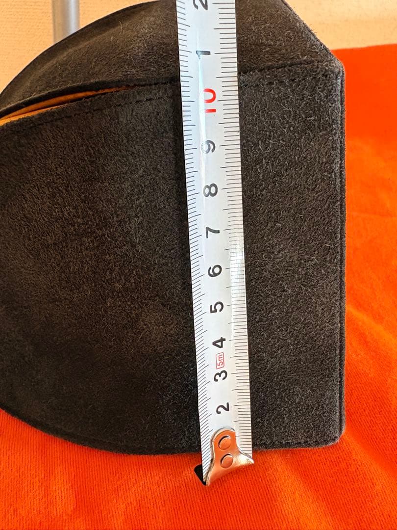 超貴重　HERMES ブラックスエード ドブリスショルダーバッグ