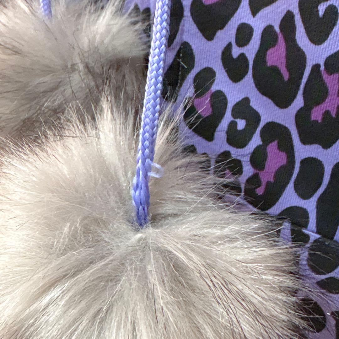 【CANDY GALFY】ぎゃるマシぱぁかぁ【中型犬/L】ヒョウ柄　パーカー