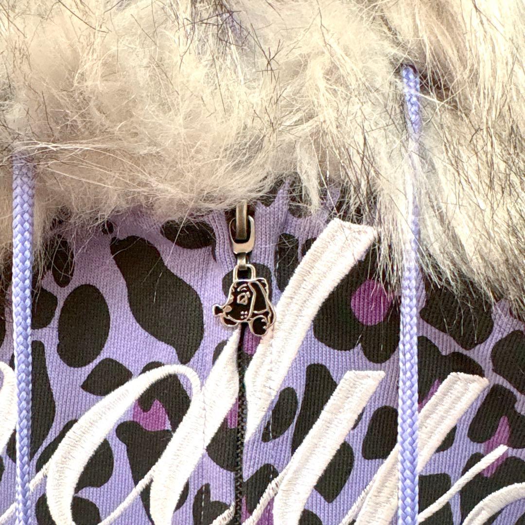 【CANDY GALFY】ぎゃるマシぱぁかぁ【中型犬/L】ヒョウ柄　パーカー