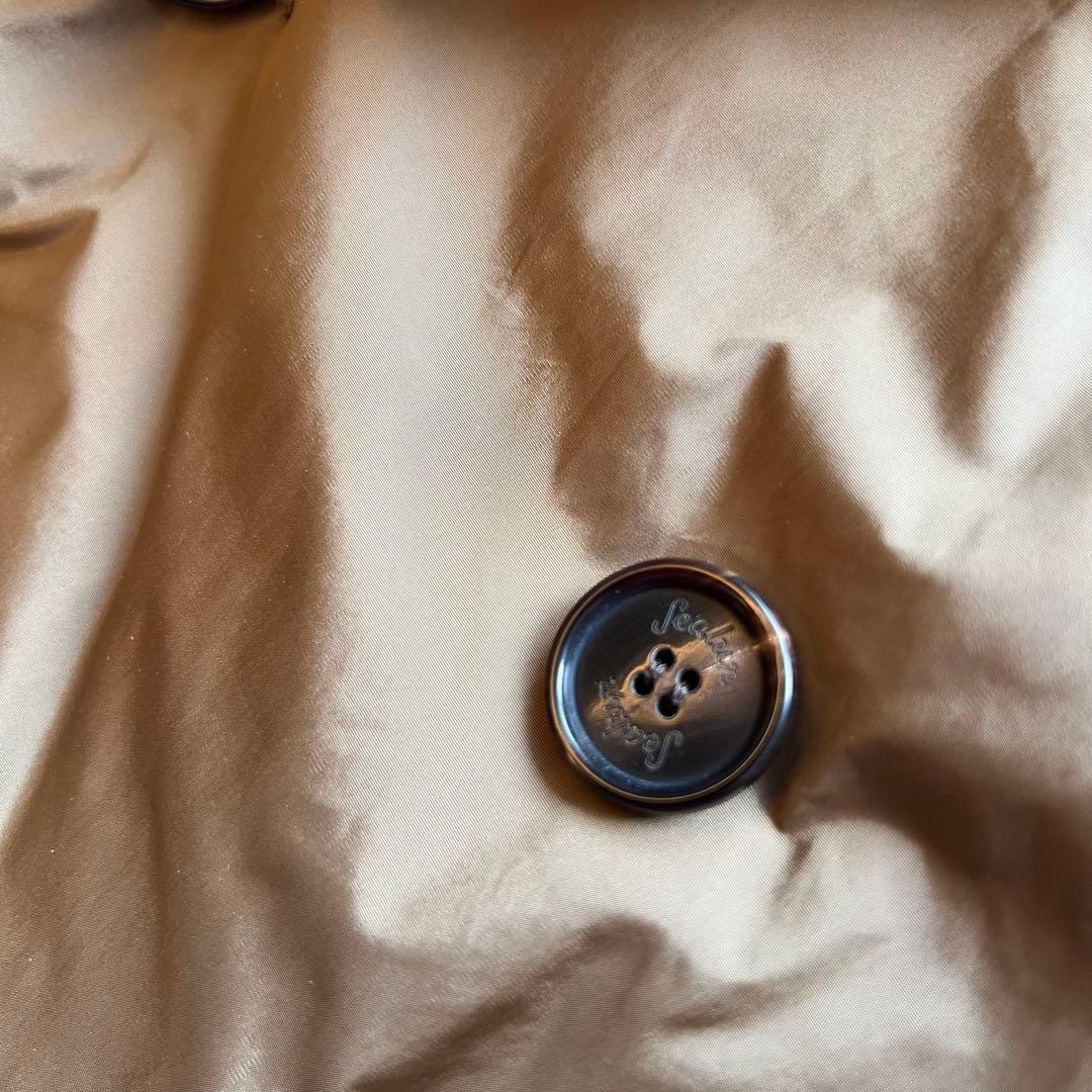 美品✨シーラップ　ナイロンロングコート　ベルト　トレンチ　ジャケット　48