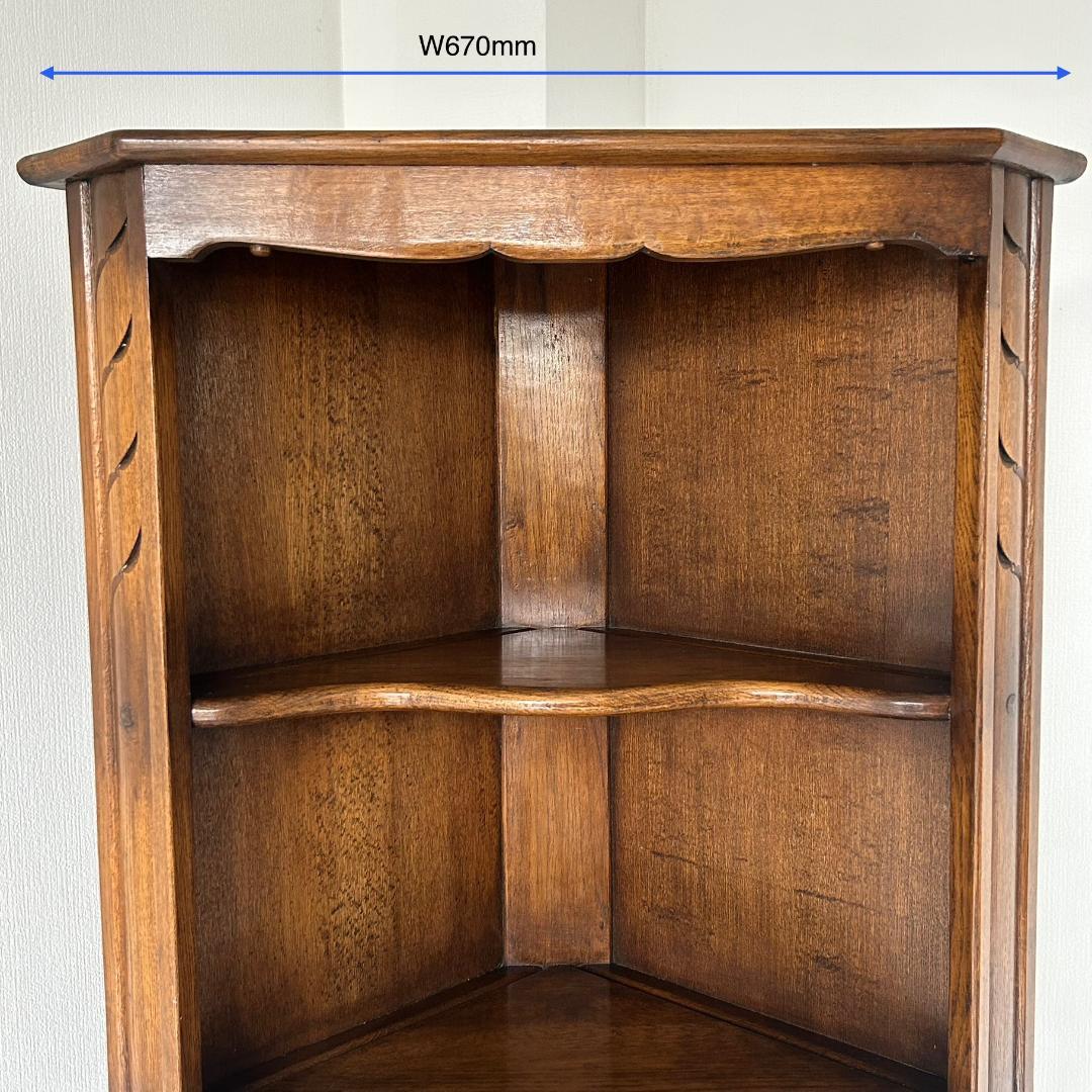 イギリス アンティーク　家具 コーナーキャビネット　1950年頃 510A