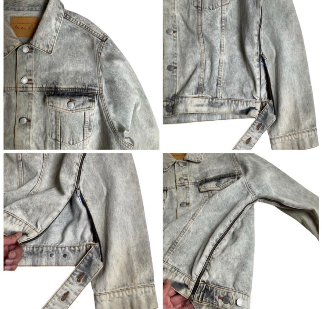 マーティンローズデニムジャケットグレー オーバーサイズ Gジャン
