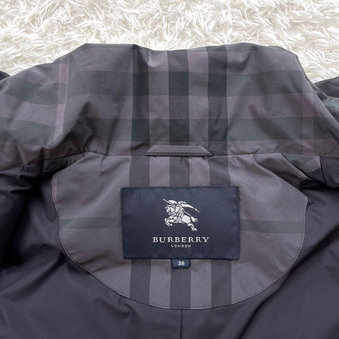 極美品✨️BURBERRY LONDON　ダウン　ベスト　メガ チェック 38号
