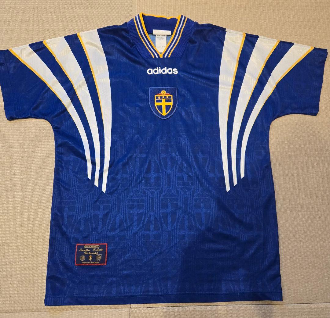 adidas95-96 13番 スウェーデン代表 アウェーユニフォーム
