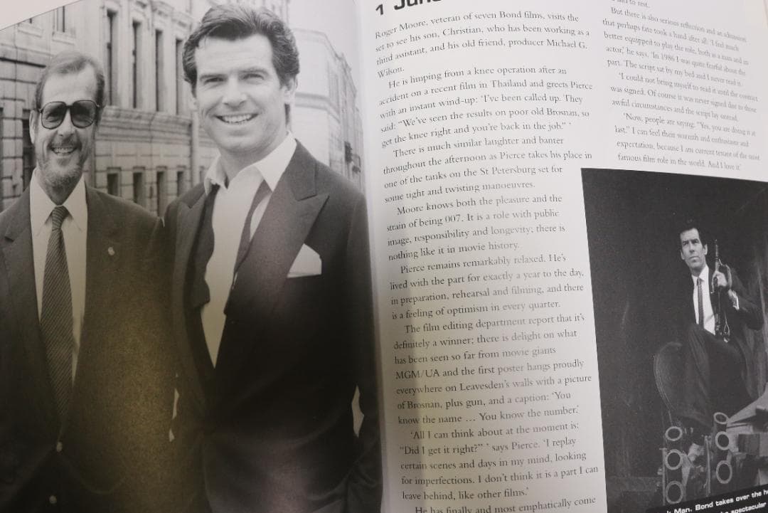 希少　洋書００７／ゴルデン・アイのメーキング本(ピアス・プロズナン版)　英語版