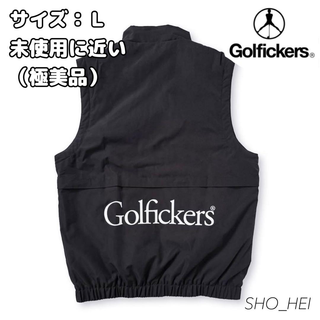 【美品】Golfickers ベスト（黒）
