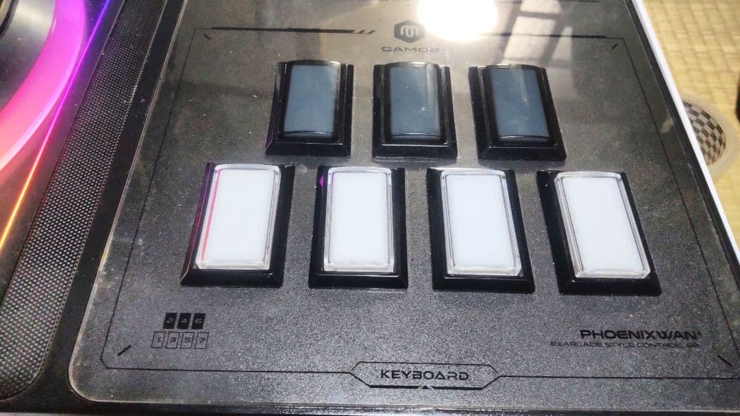 美品 ビートマニア DAO PHOENIXWAN+ 三和ボタン ブラックパネル