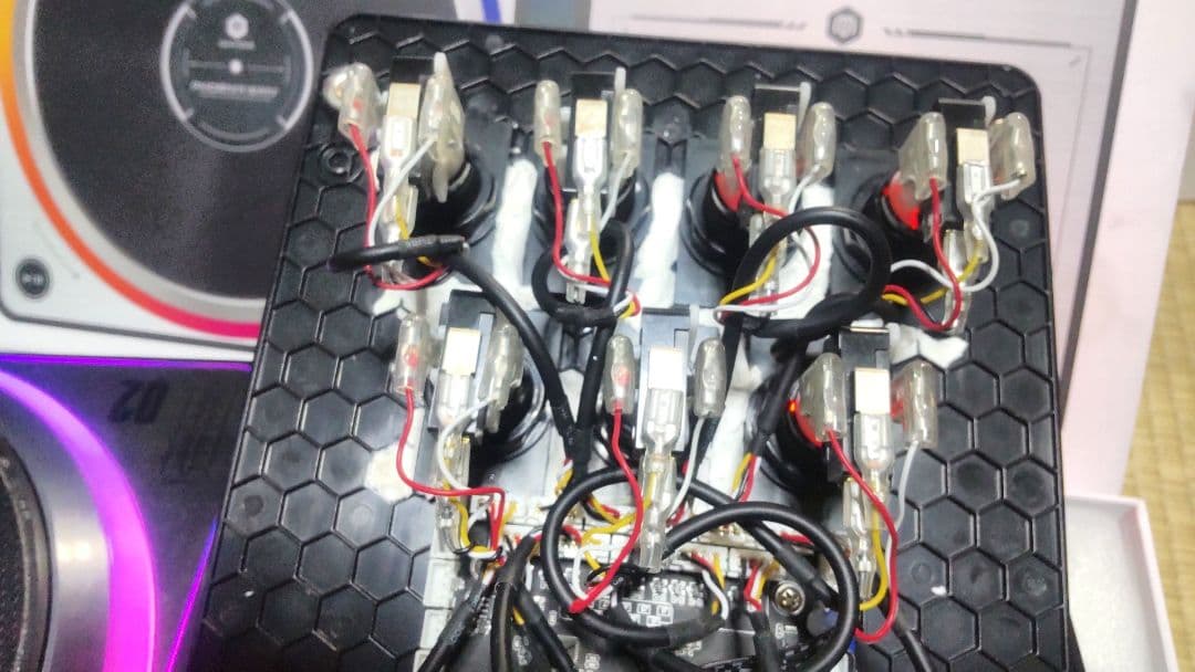 美品 ビートマニア DAO PHOENIXWAN+ 三和ボタン ブラックパネル