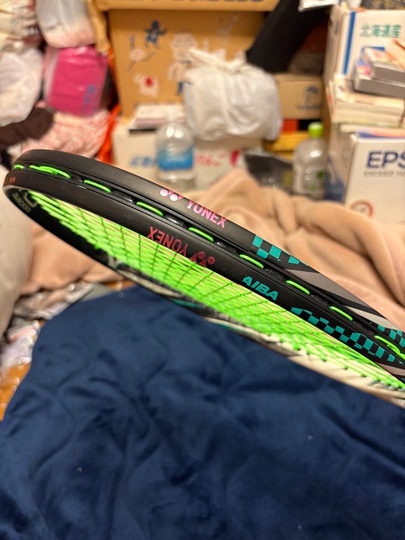 極美品　鬼滅の刃 F SPEED S-01 TANJIRO ソフトテニス