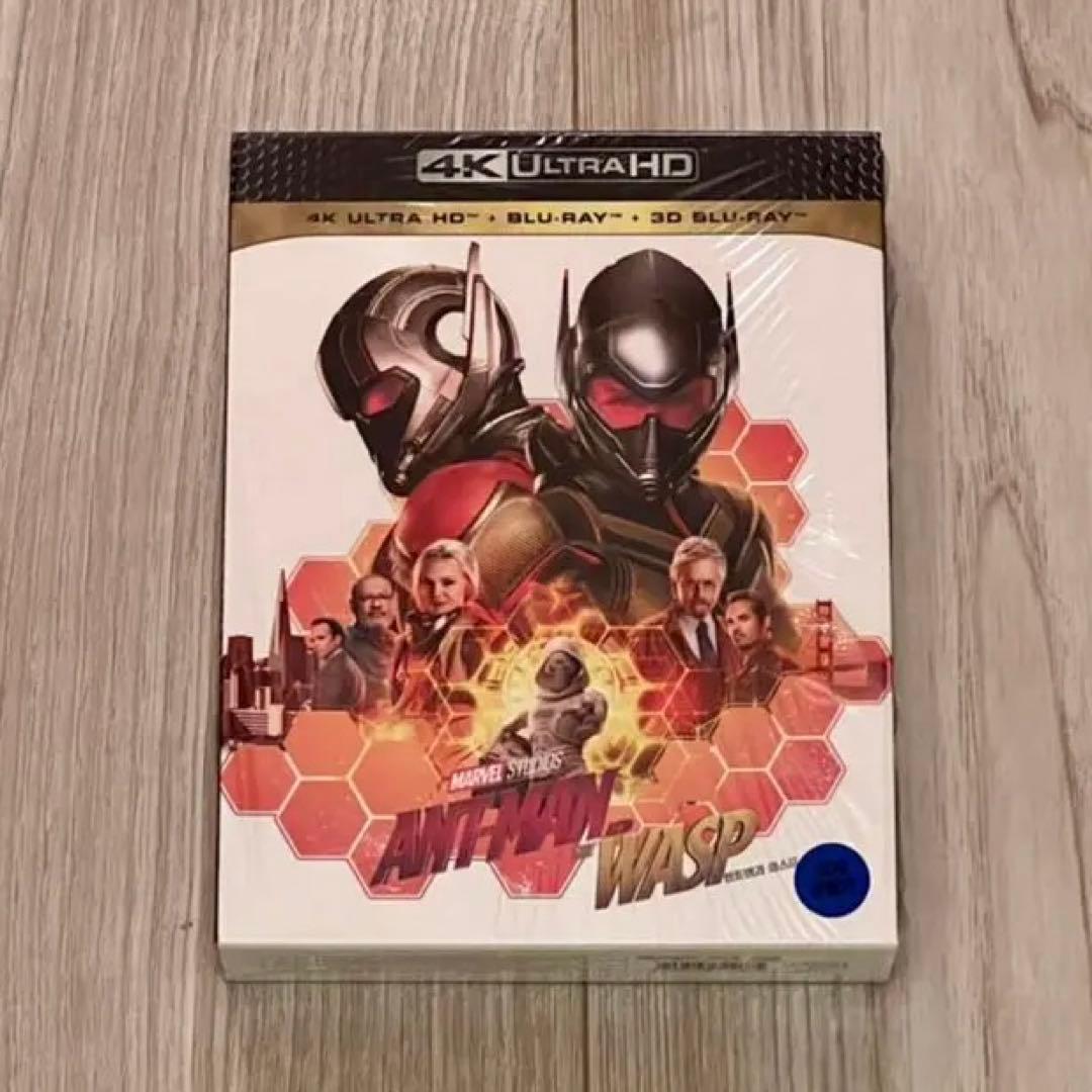 アントマン&ワスプフルスリップスチールブック4k+3D限定版(輸入品)