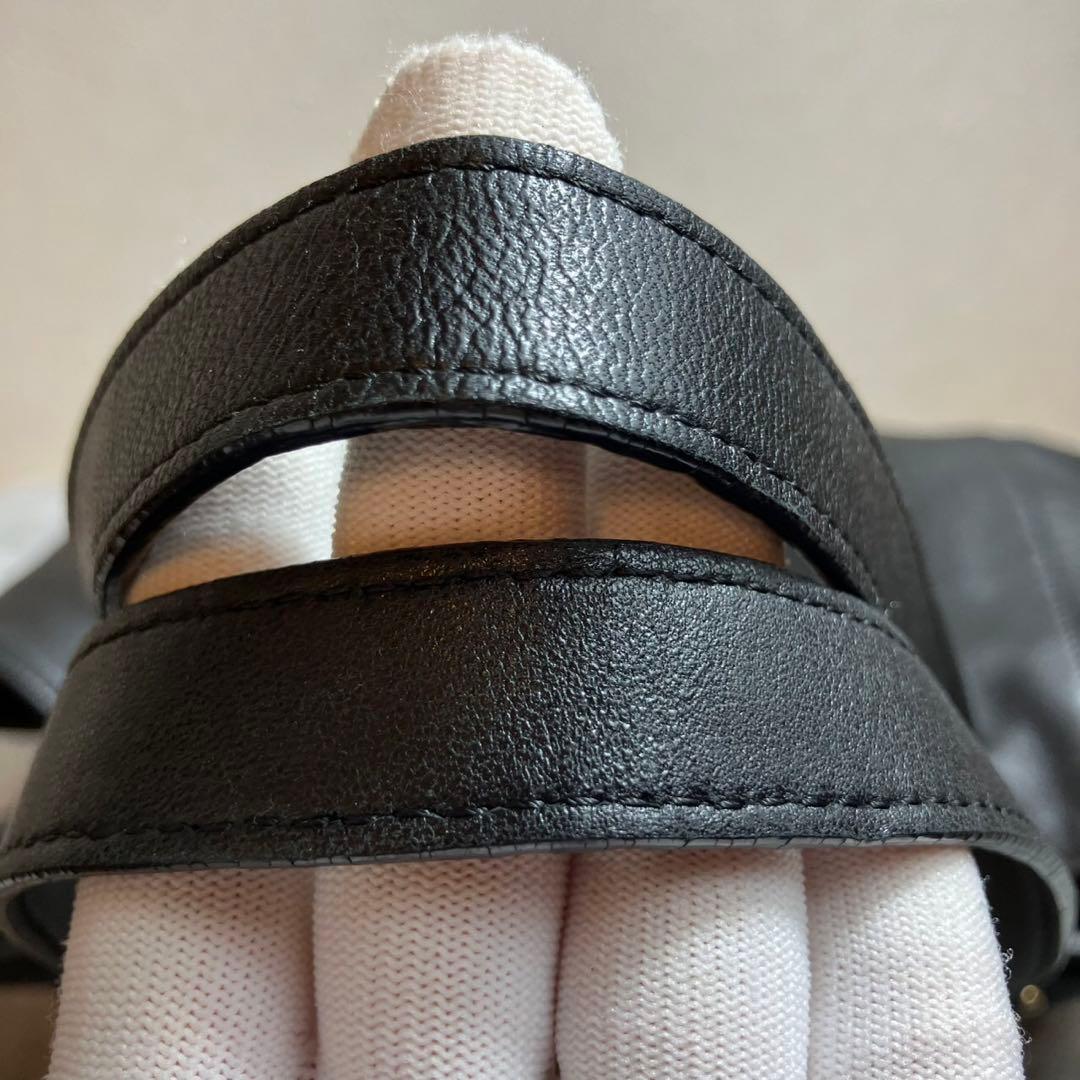 LOEWE ロエベ　トートバッグ　ビジネスバッグ　レザー　アナグラム　ブラック