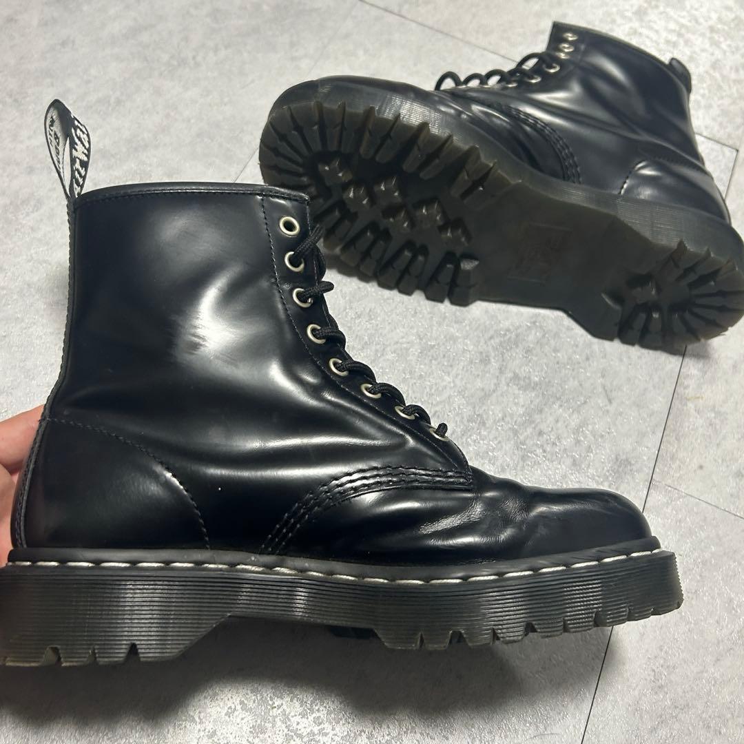 靴 Dr.Martens 1460 ZIP BEX WHITE STITCH 42