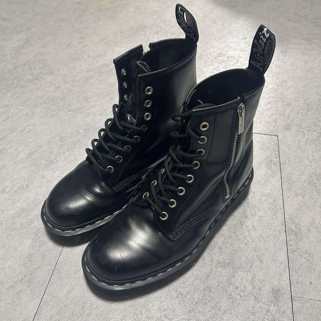 靴 Dr.Martens 1460 ZIP BEX WHITE STITCH 42