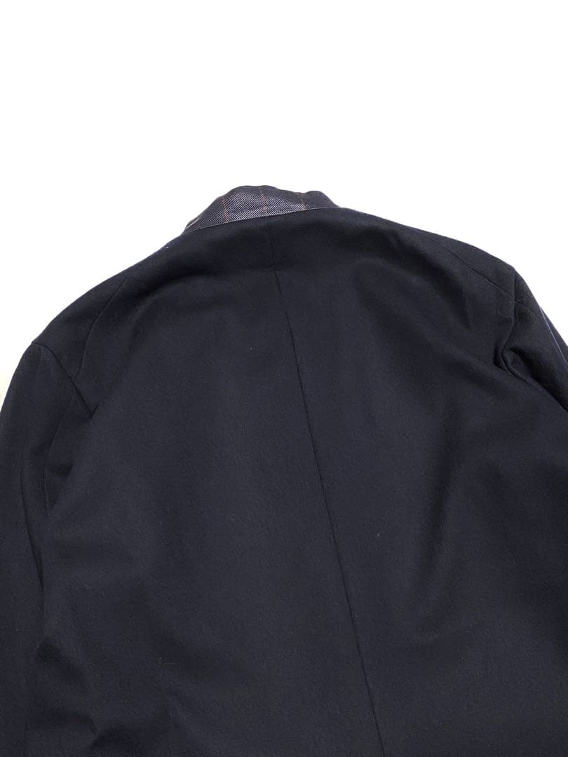 22AW エムズブラック ノーカラー ジャケット テーラード 1B