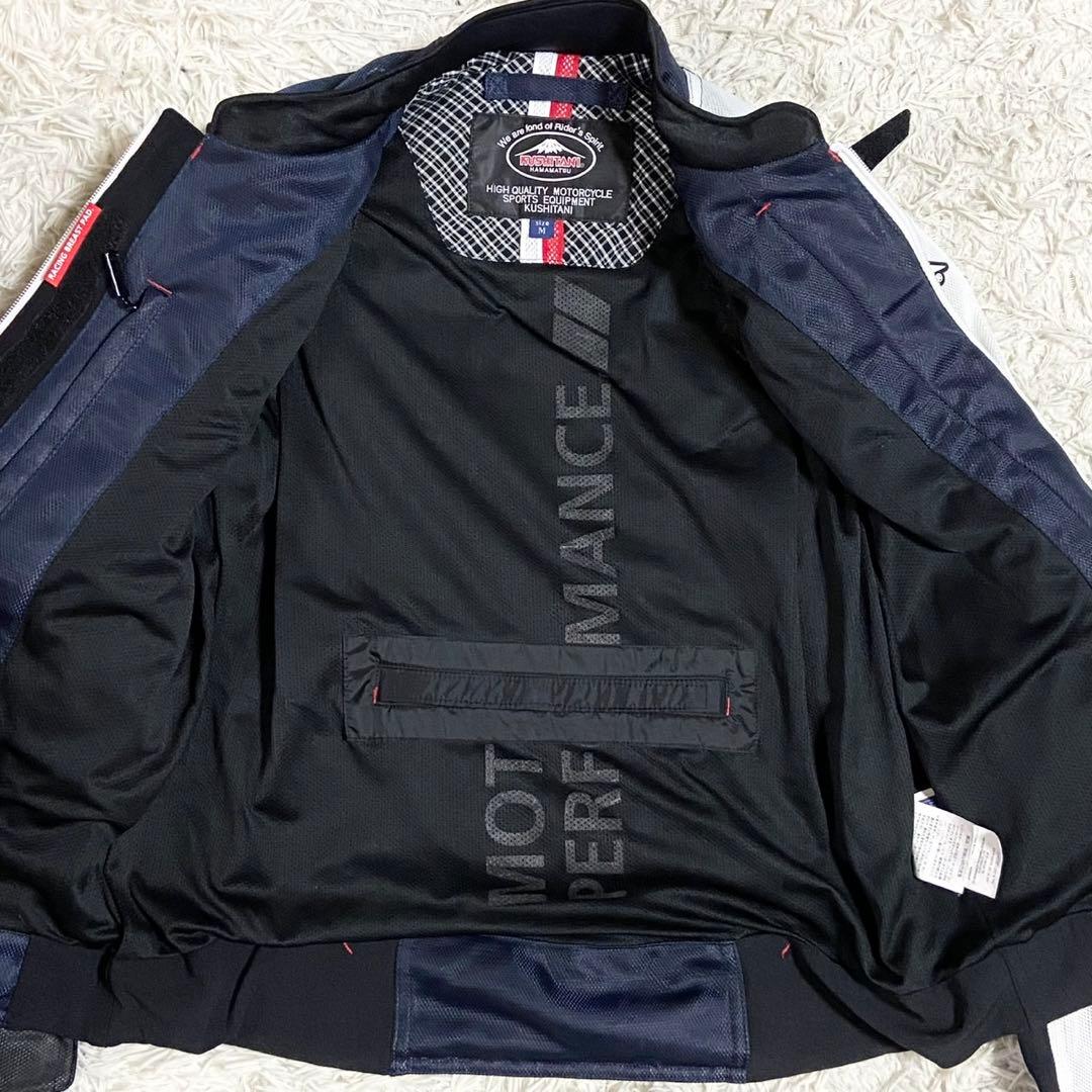 KUSHITANI エアーコンテンドジャケット メッシュ ライダース M