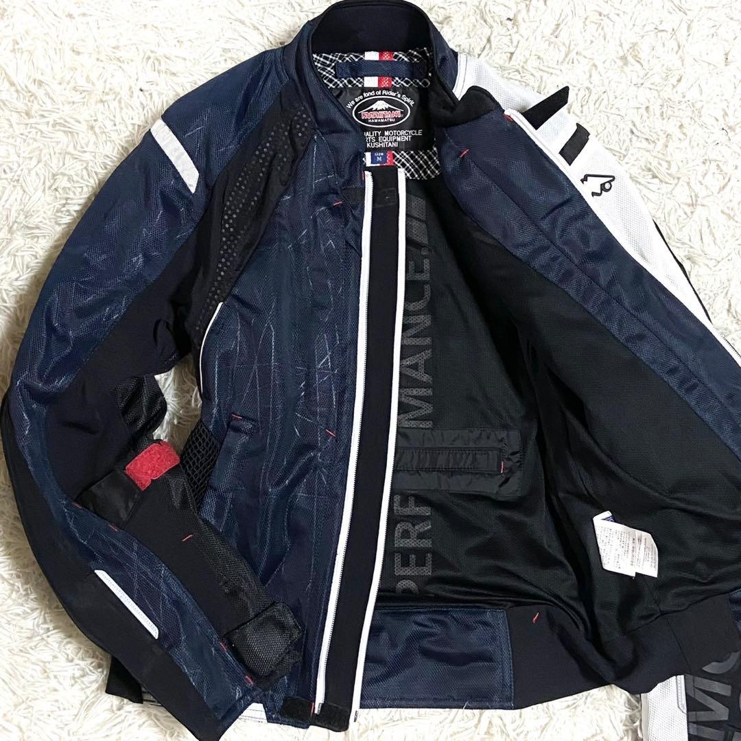 KUSHITANI エアーコンテンドジャケット メッシュ ライダース M
