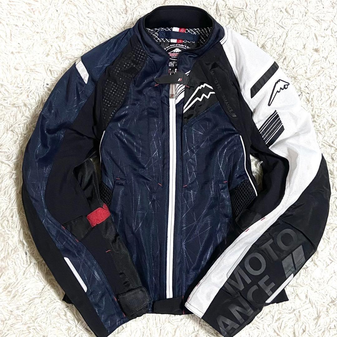 KUSHITANI エアーコンテンドジャケット メッシュ ライダース M