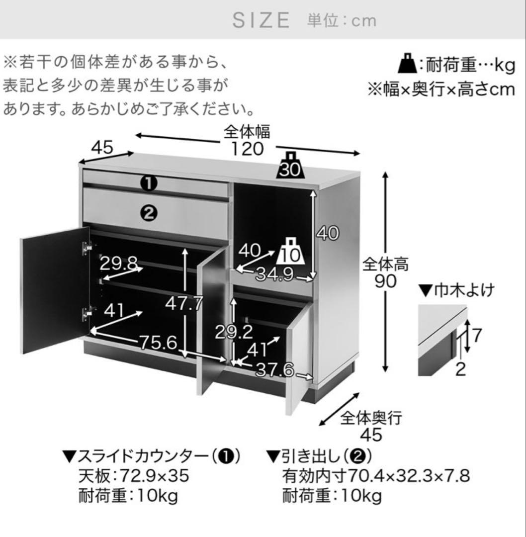 追記あり ロウヤ ステンレス キッチンカウンター