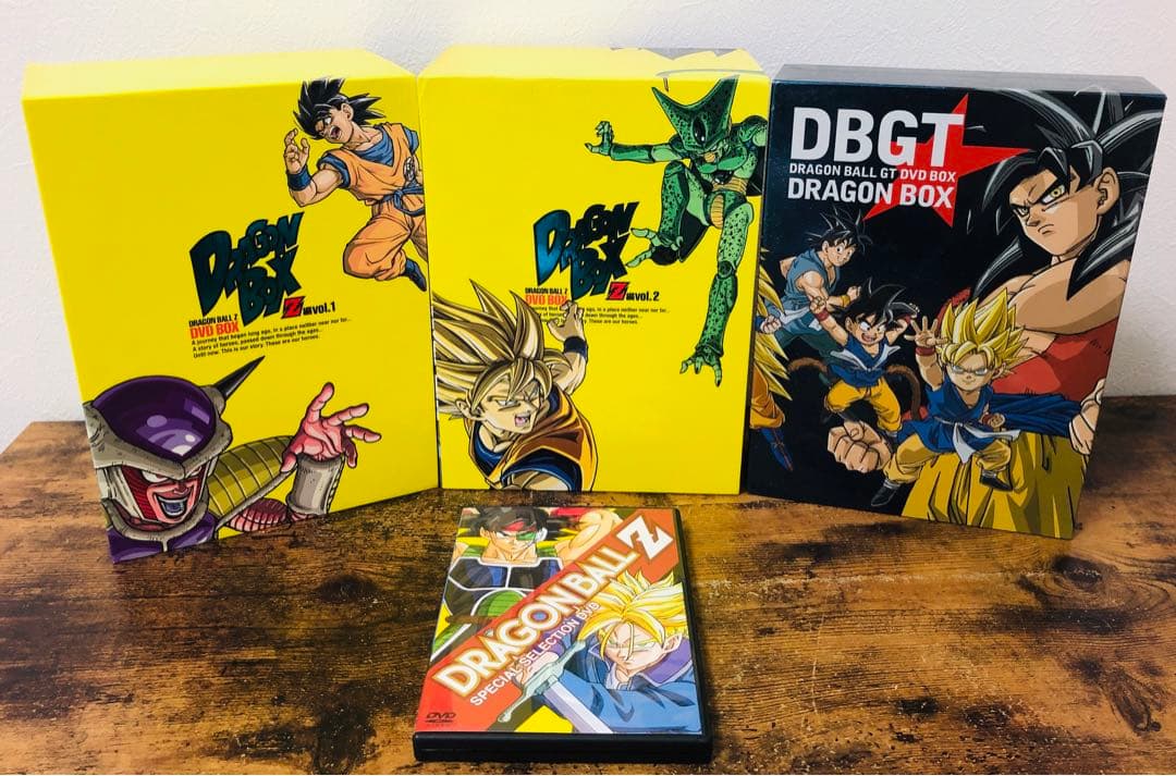 ドラゴンボール DVD BOX Z GT スペシャルセレクション セット 鳥山明
