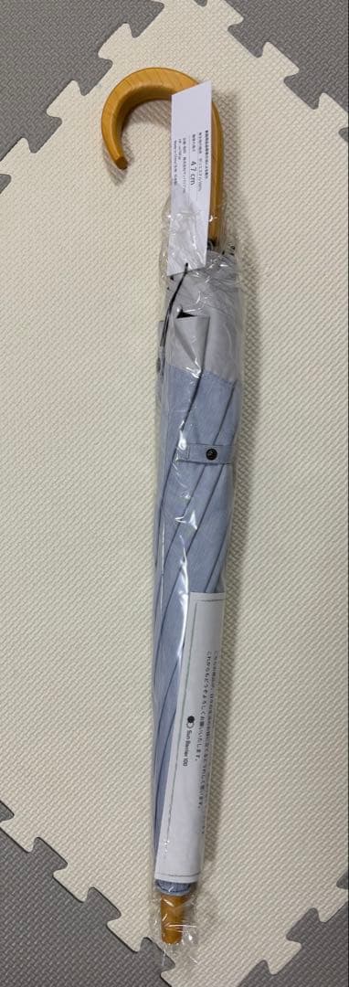 新品未使用　サンバリア100 長傘Sサイズ / コンビmoku ブルー