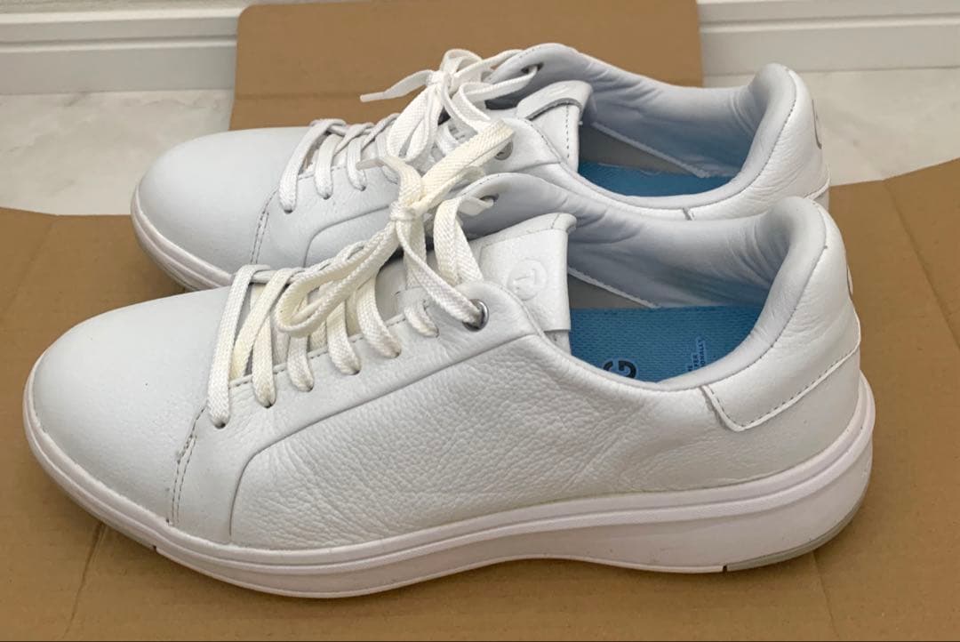 スパイクレスゴルフシューズ(28センチ)3E 本革