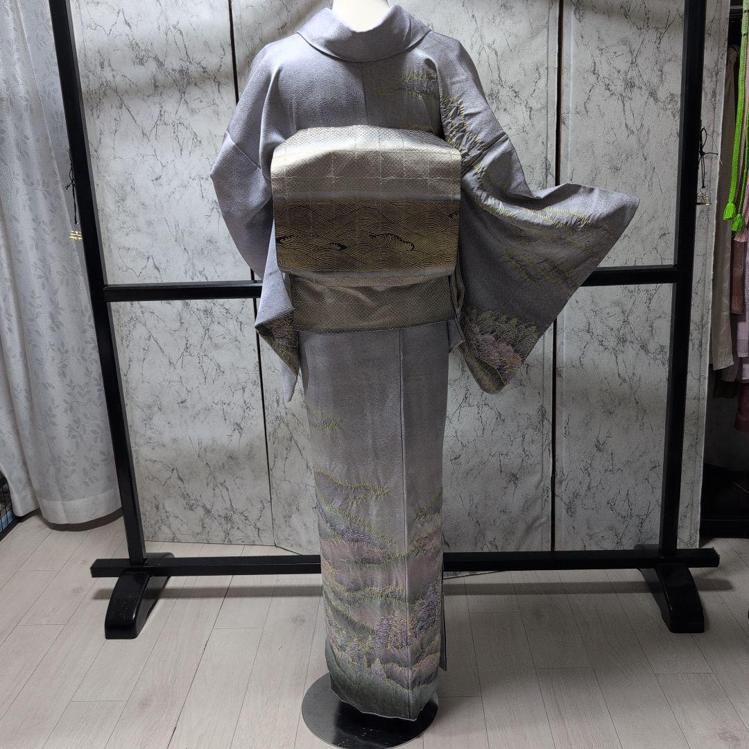 cocoa様平和屋本店作家物　辻が花絞り　金通し豪華絞り