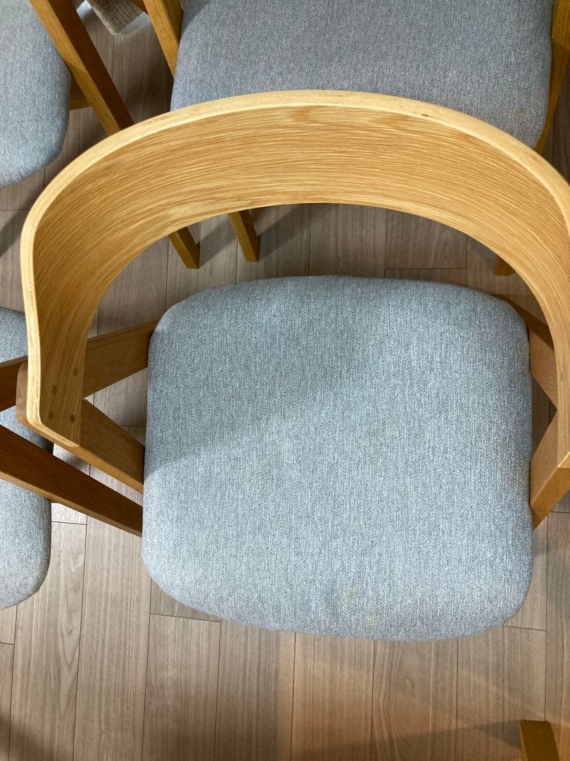 unico ELEMT(エレムト) ダイニング5点セット【チェア②】