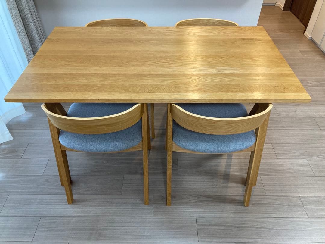 unico ELEMT(エレムト) ダイニング5点セット【チェア②】