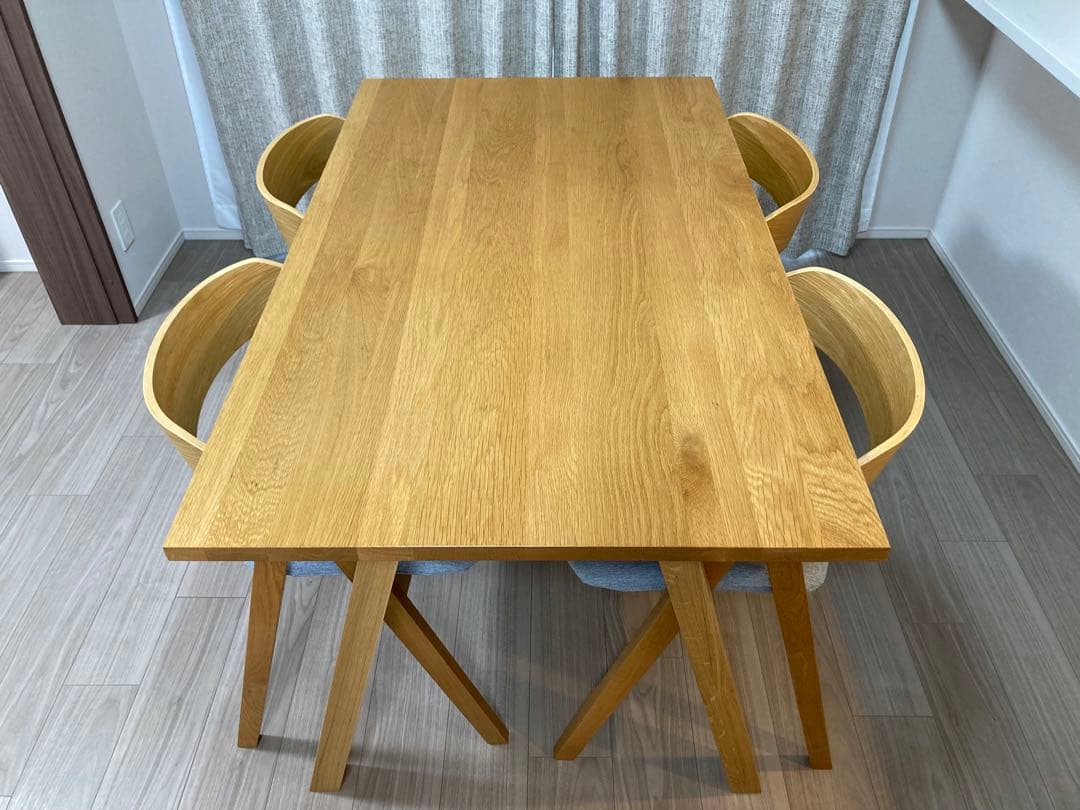 unico ELEMT(エレムト) ダイニング5点セット【チェア②】