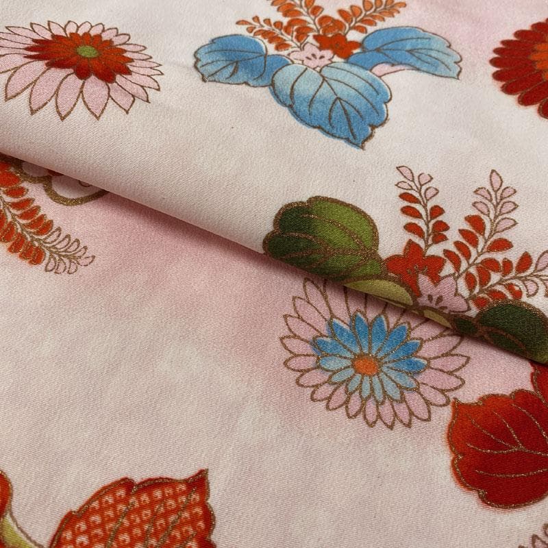 408ag90,507agu66◎三歳 女児 着物&長襦袢 セミアンティーク