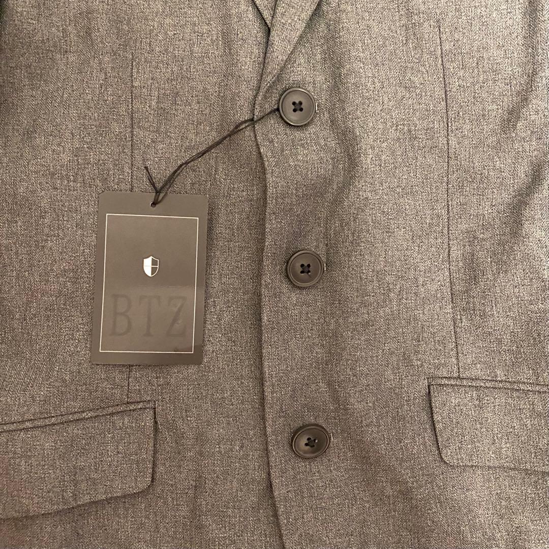 【新品】B.T.Z セットアップスーツ 5点セット 170cm グレー
